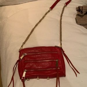 Red Rebecca Minkoff crossbody